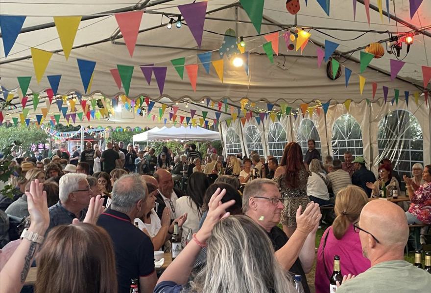 Gartenfest in Zwickau